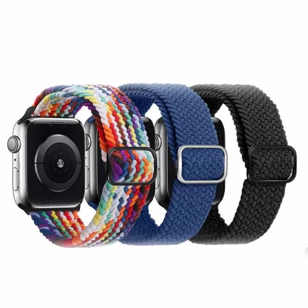 Ремешок Hoco WA05 Jane Eyre ultra-thin nylon strap(42/44/45/49mm) [Rainbow]